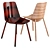 Elegant Ergonomic Chairs: Jin Kuramoto Offecct 3D model small image 1