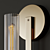 Elegant Fontanelle Single Sconce 3D model small image 3