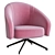 Eleganza Leather Armchair by MisuraEmme 3D model small image 1