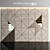 Reflective Wood: Stylish Panels with Mirrors 3D model small image 1