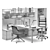 Canvas Private Office (v1): Modern Workspace Solution 3D model small image 3