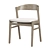 Modern RH Anders Dining Chair 3D model small image 1