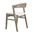 Modern RH Anders Dining Chair 3D model small image 2
