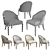 Elegant Jacob Chair: Versatile Design & Quality Craftsmanship 3D model small image 2