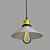 Vintage Edison Pendant Lamp 3D model small image 2