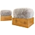 Luxury Fur Stool: DiVå Edition 3D model small image 1