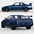 Unmodified Nissan Skyline R34 3D model small image 2