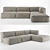 Modern ROWAN Sectional Sofa 3D model small image 1