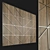 Wooden Decor Panel 3D model small image 1