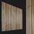 Decorative Wood Panel - High-Resolution Texture 3D model small image 1