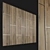 Elegant Wood 3D Wall Panel 3D model small image 1