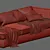 Elegant Otium Maxalto Sofa 3D model small image 3