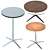 Sleek Design Axis Tables 3D model small image 1