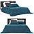 Minimalist Frame Bed by De la Espada 3D model small image 1