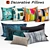 Modern Accent Pillow Set 453 3D model small image 1