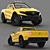 Raptor-X Jamix: Futuristic Pickup 3D model small image 1
