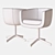 Tulip Sixty Armchair: Stylish Elegance 3D model small image 3