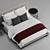 Elegant B&B Italia Bauci Ovidio Bed 3D model small image 2