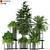 Botanical Oasis: Plants Collection 206 3D model small image 1