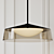 Masque Grande Pendant: Contemporary Lighting by Tech Lighting 3D model small image 2