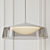 Masque Grande Pendant: Contemporary Lighting by Tech Lighting 3D model small image 3