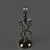 Modern Eurosvet Ernin Table Lamp 3D model small image 2