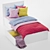 Sleek and Stylish Ikea Malm Bed 3D model small image 2