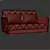 Elegant Comfort: Schlafsofa Kourtney 3D model small image 3