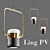 SeedDesign Ling_PV: Modern Millimeter Precision Pendant Light 3D model small image 1