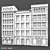 Architectural Facades Collection A5 3D model small image 2