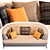Luxe Lyon Sofa: Stylish Comfort for Your Home  3D model small image 2