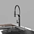 Foster Milanello - Eco-Friendly Black Kitchen Sink 3D model small image 2