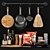 Kitchen Delights: Stylish Decor Set 3D model small image 1