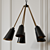 Elegant Sputnik Chandelier: Valmonte by Langley Street 3D model small image 1
