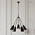 Elegant Sputnik Chandelier: Valmonte by Langley Street 3D model small image 2