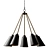 Elegant Sputnik Chandelier: Valmonte by Langley Street 3D model small image 4