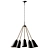Elegant Sputnik Chandelier: Valmonte by Langley Street 3D model small image 5
