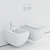 Cielo Shui Comfort Wall-Hung WC 3D model small image 3
