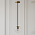 Wysocki Pendant: Elegant Globe Lighting 3D model small image 3