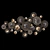 Elegant Floral Metal Wall Decor 3D model small image 1