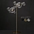 Versatile Floor Lamp Bolle by Giopato & Coombes 3D model small image 1