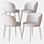 Elegant Filmore Dining Chair 3D model small image 2