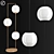 Illuminating the Night: Cosmos Floor Lamp 3D model small image 1