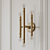 Elegant Brigida Wall Sconce 3D model small image 1