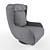 Zefir Armchair: Modern Design, Comfortable 3D model small image 2