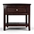 Contemporary Carlyle Dark Brown End Table 3D model small image 2