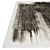 Abstract Brushstrokes Silk Rug 3D model small image 2