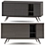 Ditre Italia Fred: Stylish Sideboard Solution 3D model small image 2