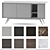 Ditre Italia Fred: Stylish Sideboard Solution 3D model small image 3