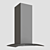 Sleek Ventolux Ferrara 60 Inox Hood 3D model small image 2